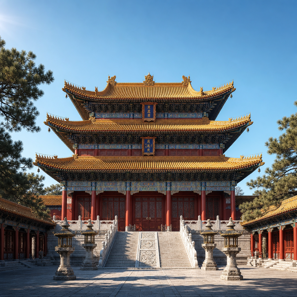 中国古代寺庙建筑