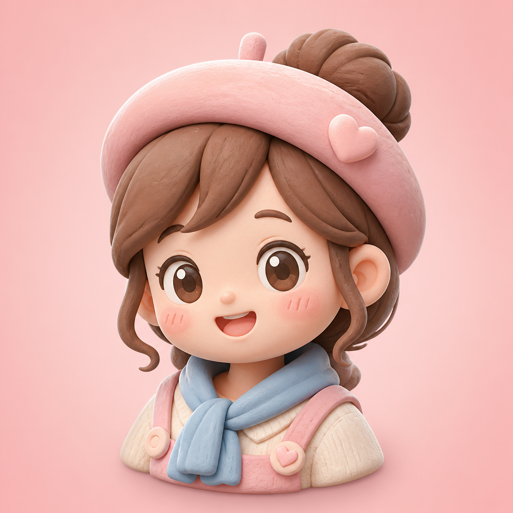 黏土3D角色头像