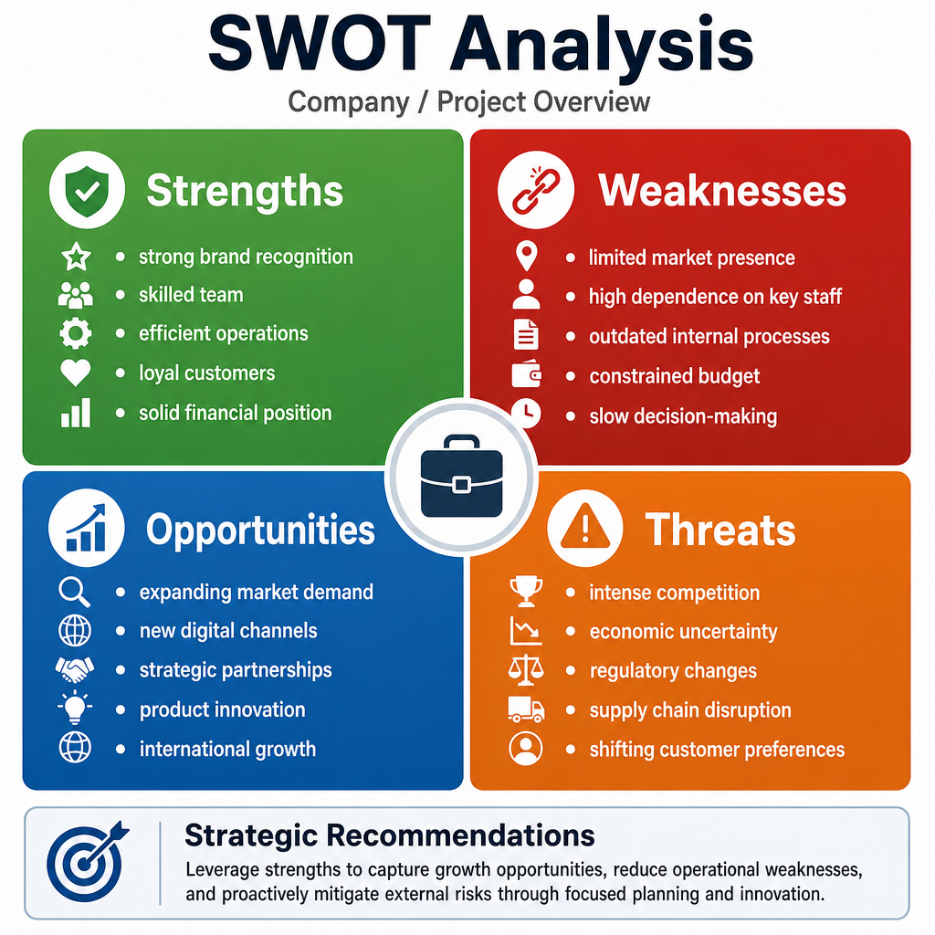 SWOT 分析矩阵